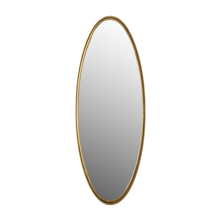 Idalie Miroir ovale L de Livingstone dans la couleur laiton antique