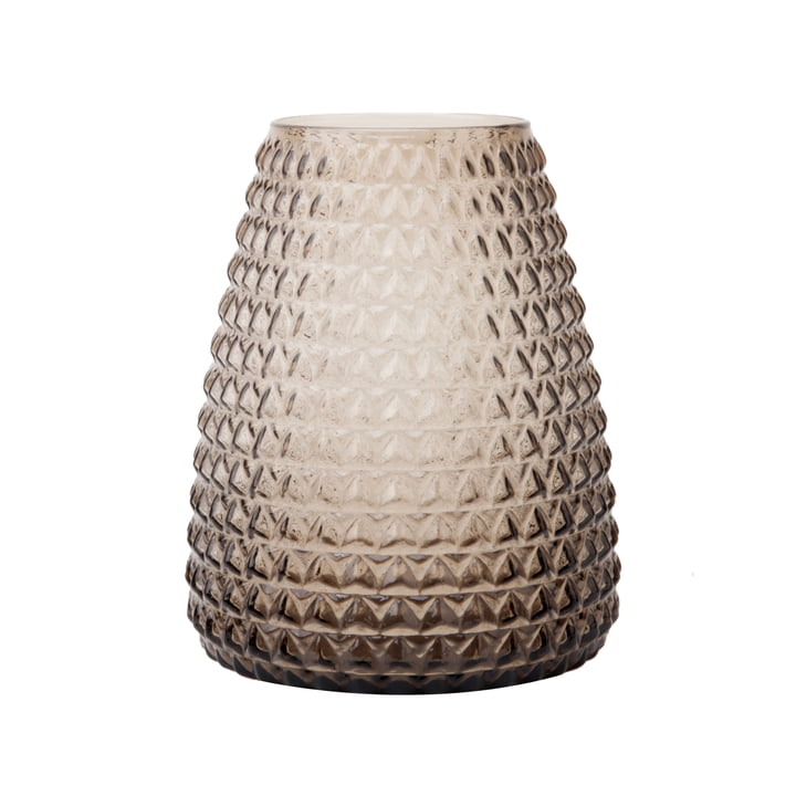 Dim Scale Vase medium de XLBoom dans la version smoke grey