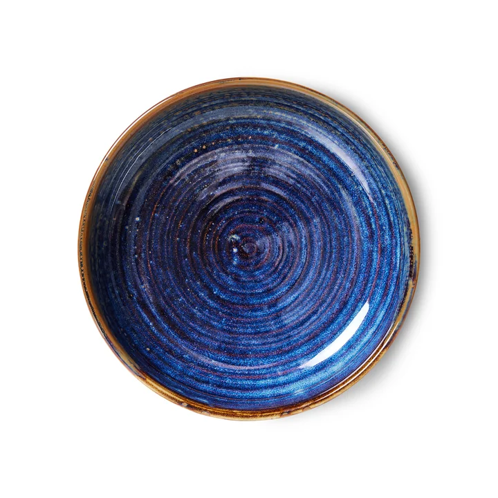 Chef Ceramics Assiette de HKliving dans la version rustic blue