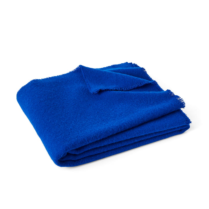 Mono couverture de laine, 130 x 180 cm, ultramarine de Hay