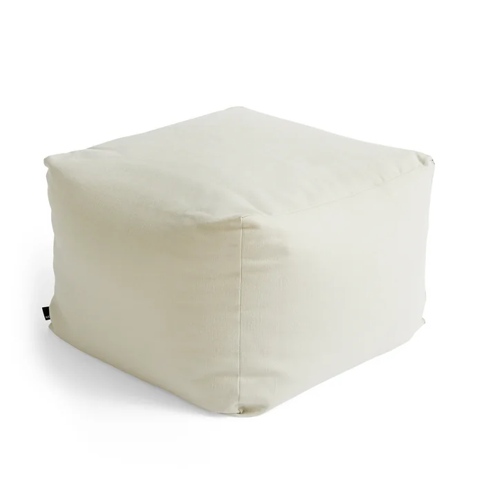 Planar Pouf, H 40 cm, sable de HAY