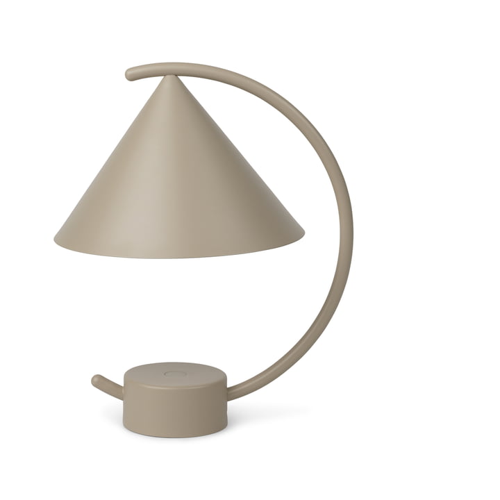 La lampe de table Meridian de ferm Living en cashmere