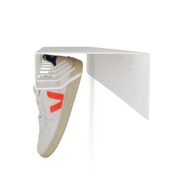 Étagère à chaussures Hang On, blanc (RAL 9016) de vonbox