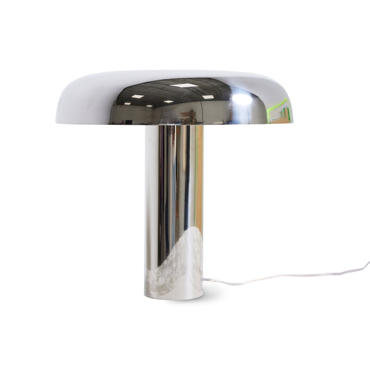 Mushroom Lampe de table, chrome de HKliving