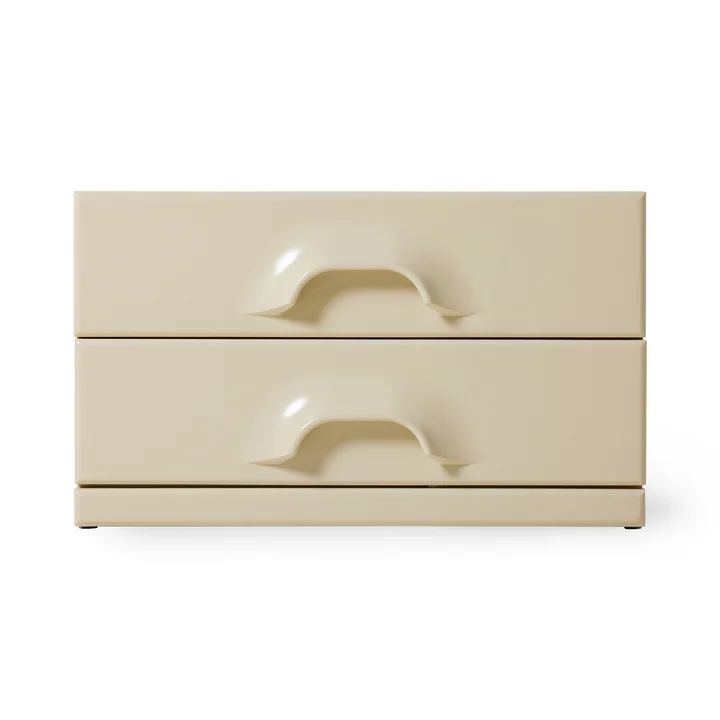 Table de nuit avec tiroirs, cream de HKliving