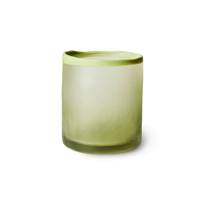 Porte-bougies à réchaud en verre, olive de HKliving