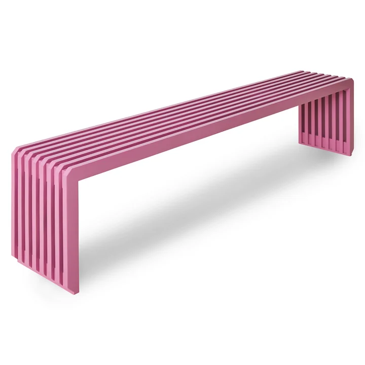 Slatted Banc 150 cm de HKliving dans la version hot pink