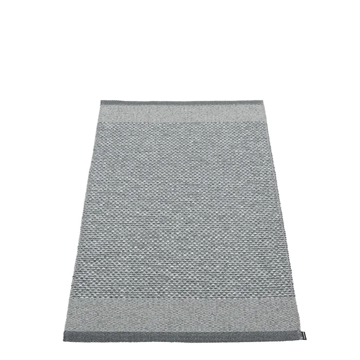 Edit Tapis, 70 x 120 cm, granit / grey / metallic de Pappelina