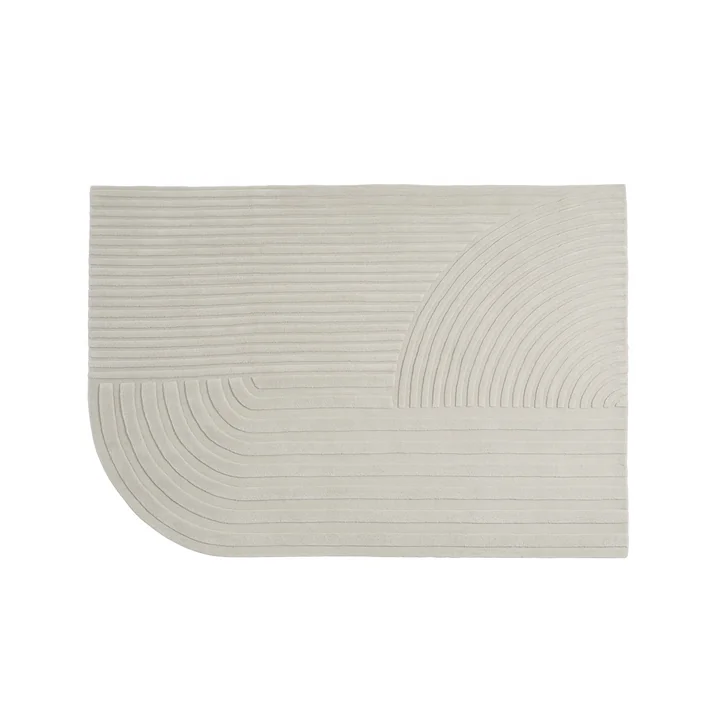 Relevo Tapis, 170 x 240 cm, blanc cassé de Muuto