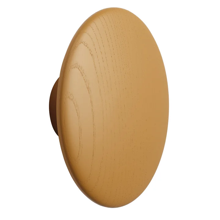 Crochet mural " The Dots " single large, burnt orange de Muuto