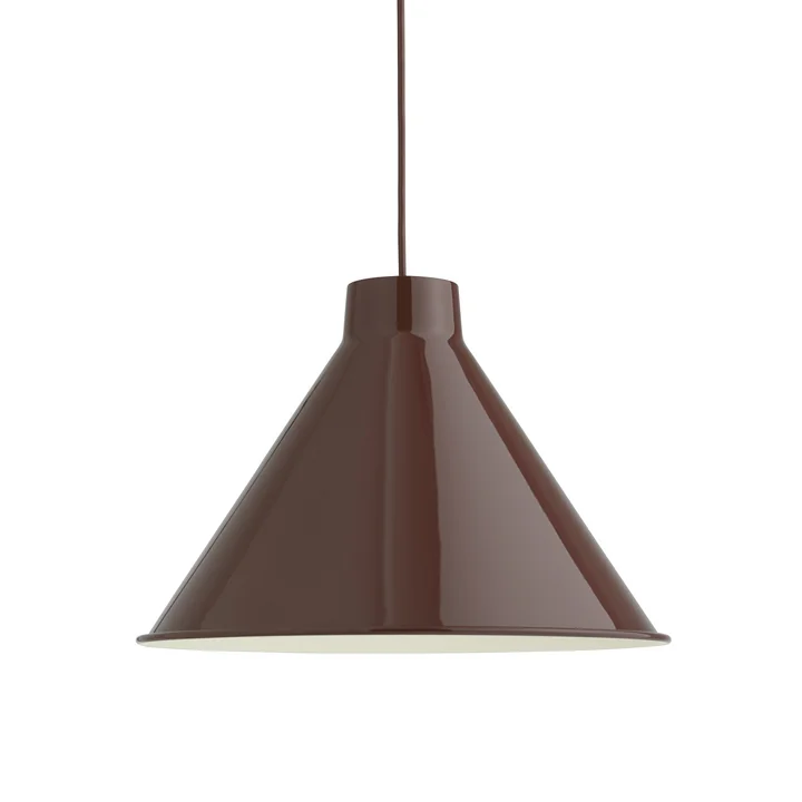 Top Lampe LED suspendue, Ø 38 cm, deep red de Muuto