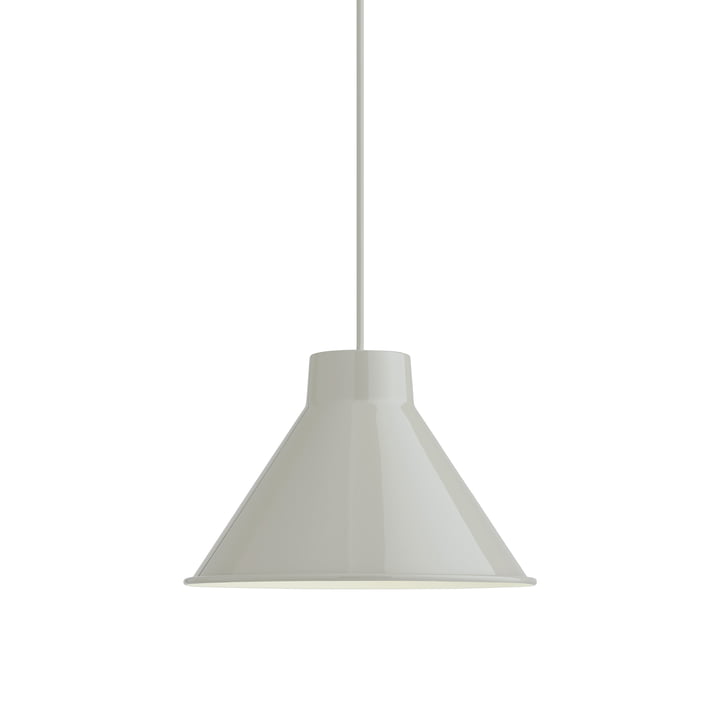 Top Lampe LED suspendue, Ø 28 cm, gris de Muuto