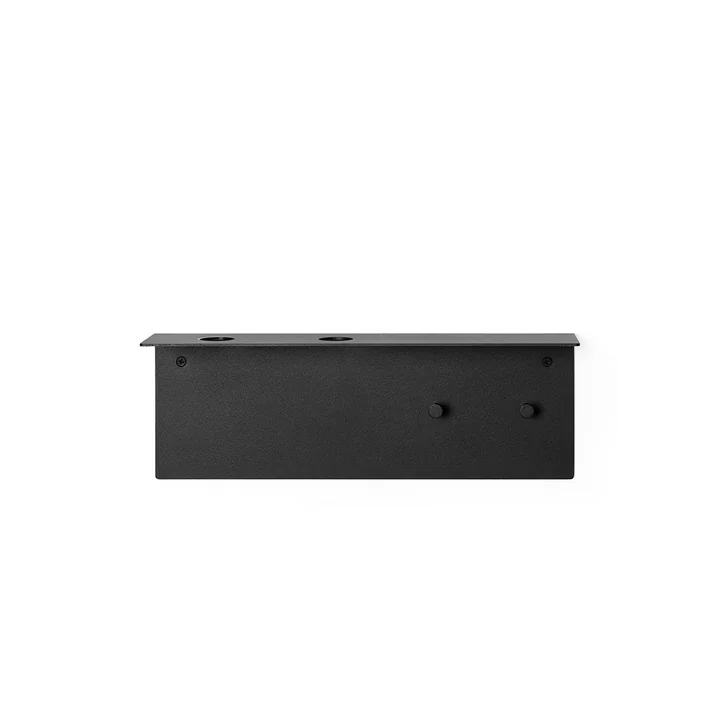 Dora Support mural salle de bain, noir de Ferm Living