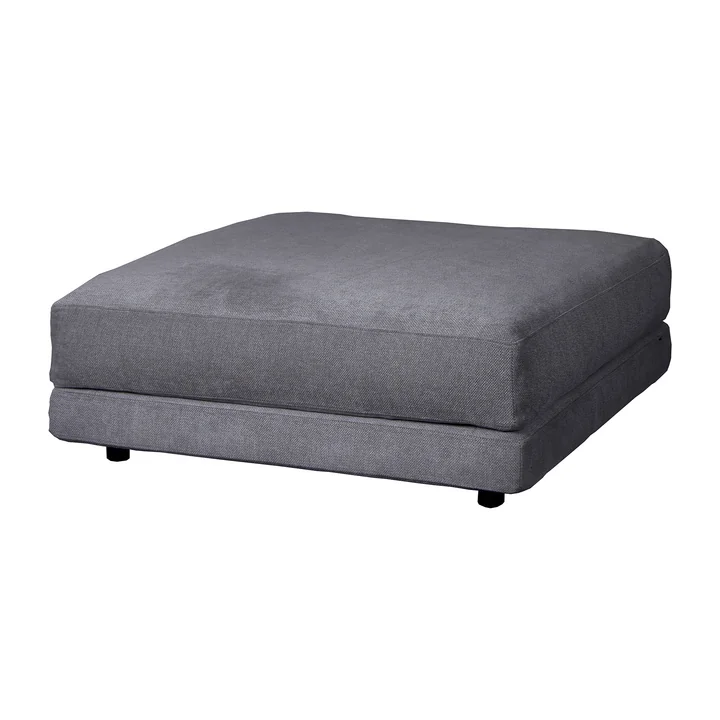 Scale Pouf, gris foncé (Cane-line Ambience) de Cane-line