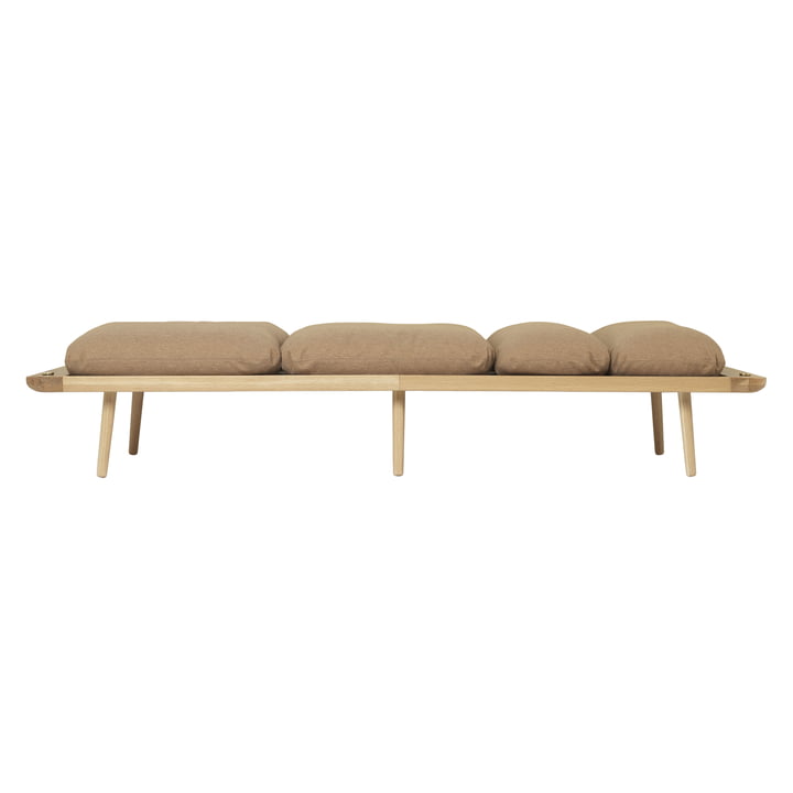 Lounge Around Daybed, chêne / sugar brown de Umage