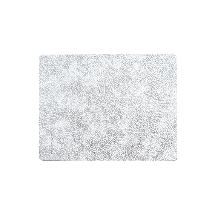 Set de table Square M, 3 4. 5 x 2 6. 5 cm, Hippo blanc-gris de LindDNA