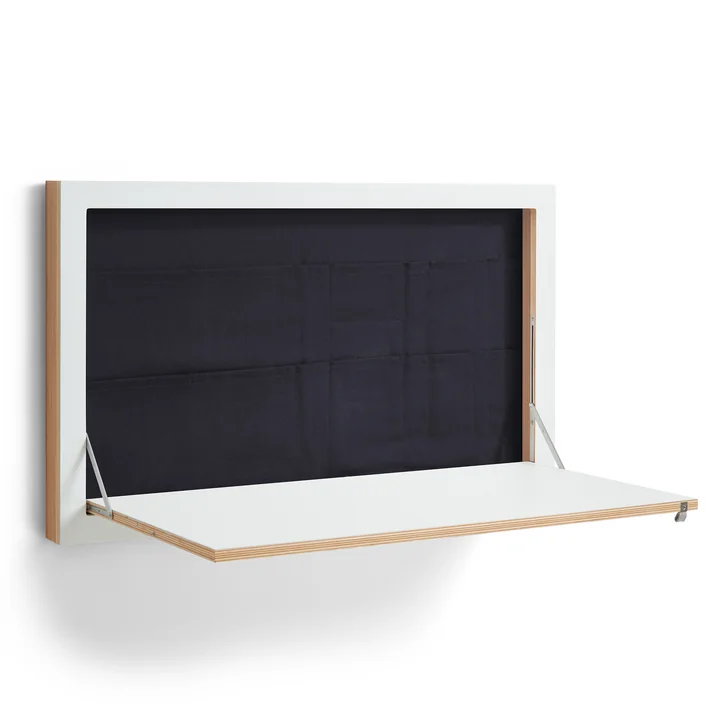 Fläpps Secrétaire d'État, 100 x 60 cm, blanc de Ambivalenz