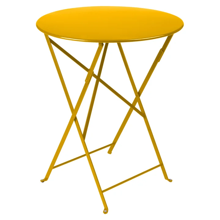 Fermob - Bistro Table pliante Ø 60 cm, miel