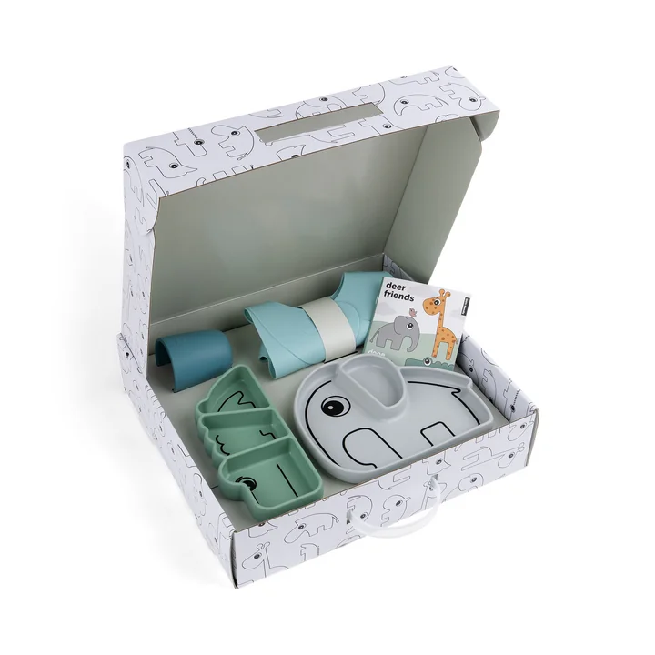 Boîte cadeau Stick & Stay, bleu de Done by Deer