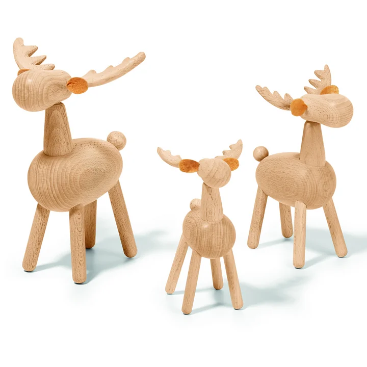 Elmar Elch Figurine en bois de Philippi