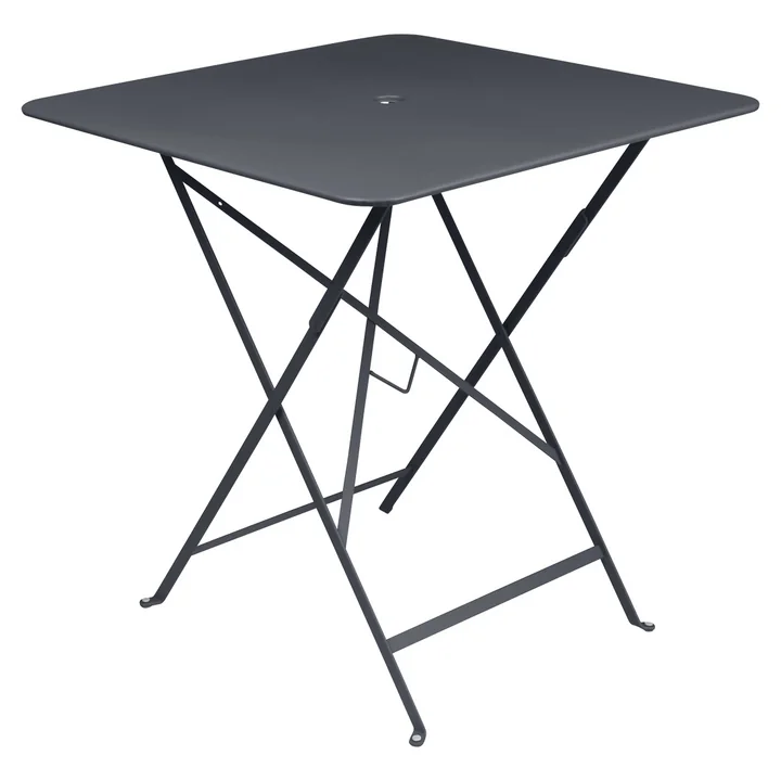 Fermob - Bistro Table pliante, 71 x 71 cm, anthracite