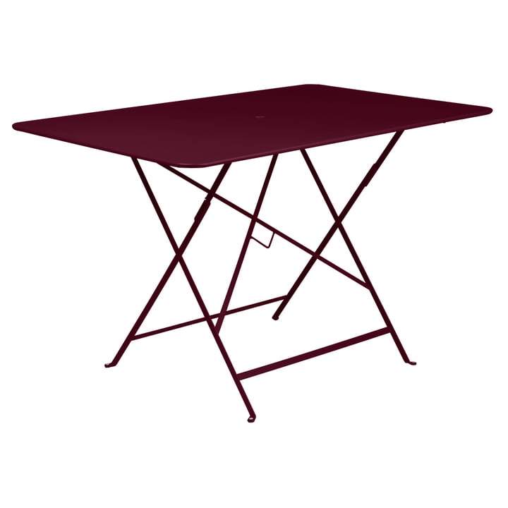 Fermob - Bistro Table pliante 117x77cm, cerisier noir