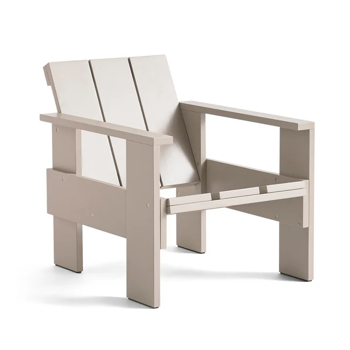 Crate Lounge Chair, L 77 cm, london fog de HAY