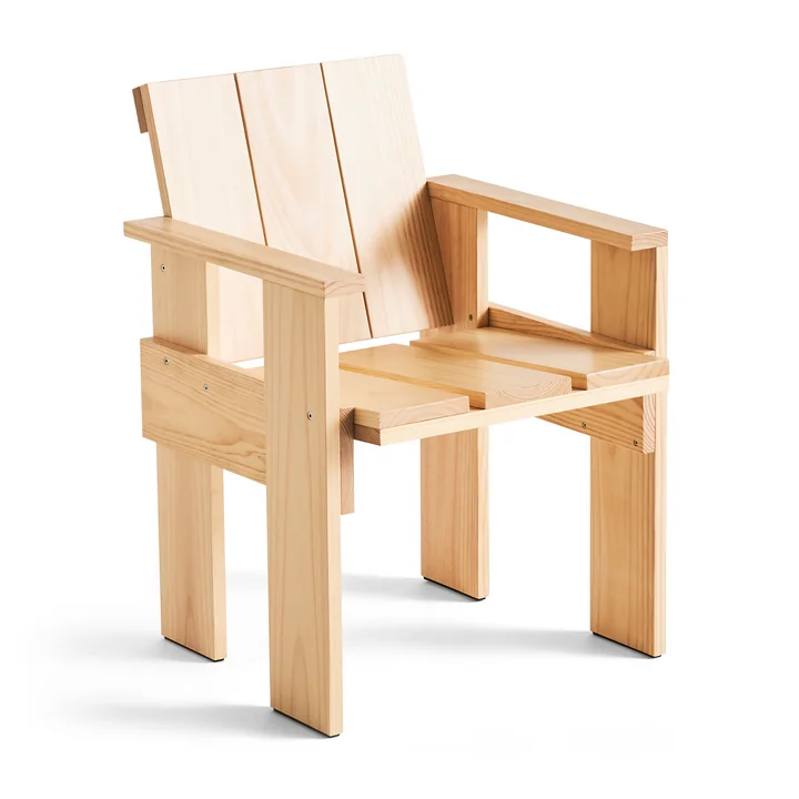 Crate Lounge Chair, L 64 cm, pine de HAY