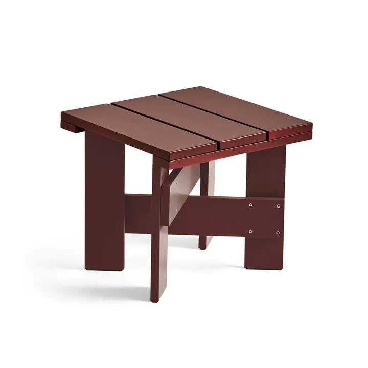 HAY - Crate Table d'appoint, L 45 cm, iron red