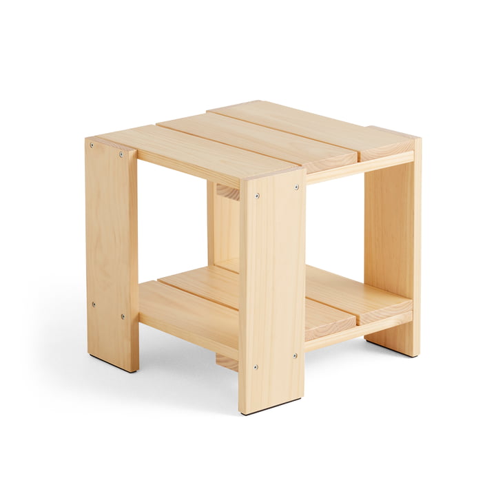 Crate Table d'appoint, L 49,5 cm, pine de Hay