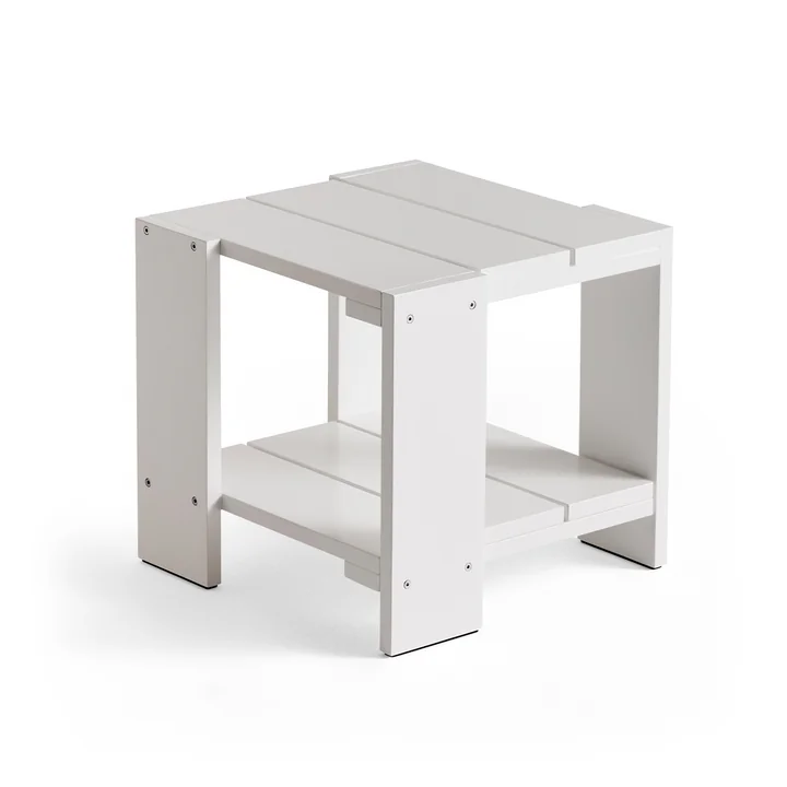 Crate Table d'appoint, L 49,5 cm, white de HAY