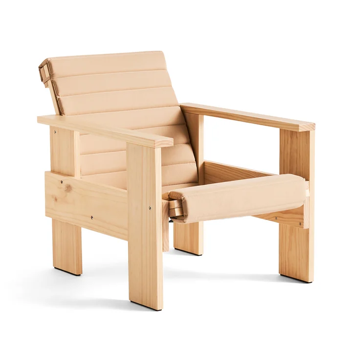 Coussin d'assise pour Crate Lounge Chair, L 130 cm, beige de HAY