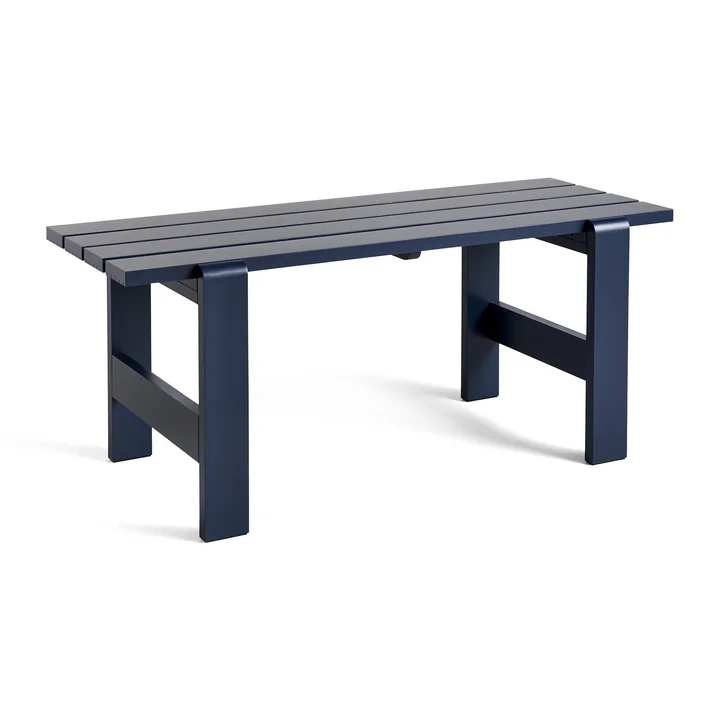 Weekday Table, L 180 cm, steel blue de HAY
