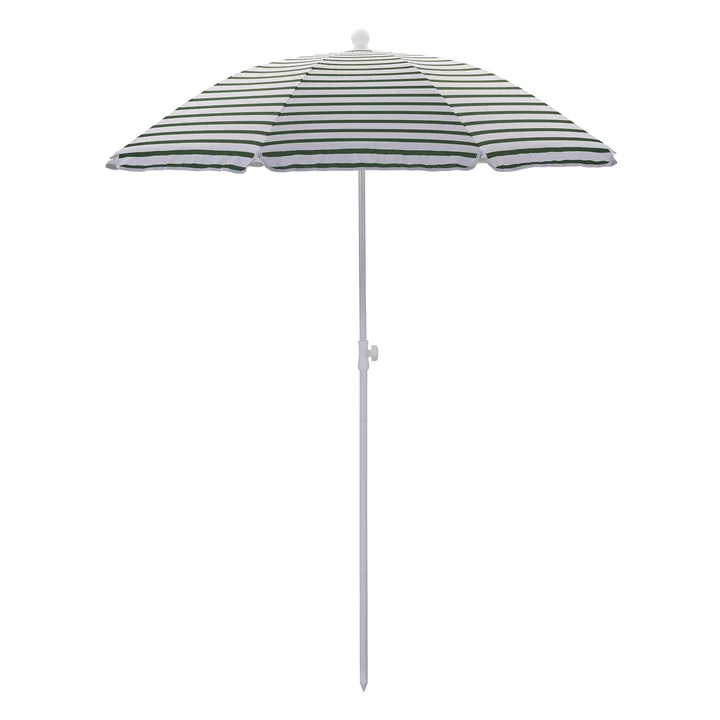 Oktogon Parasol, Ø 180 cm, vert / blanc de House Doctor