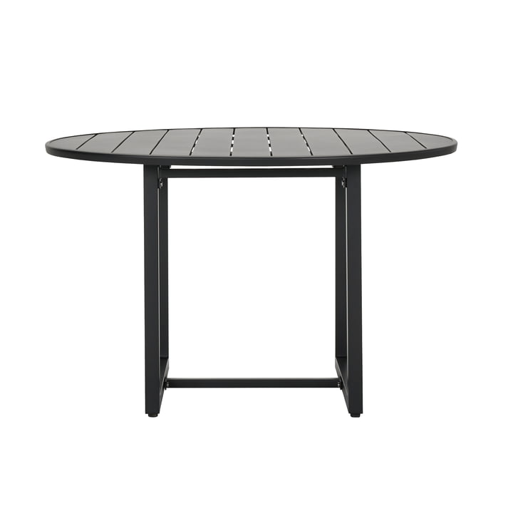 Helo Outdoor Table, Ø 120 cm, noir de House Doctor