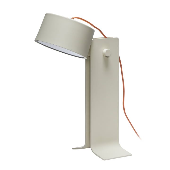 Crea Lampe de table LED, sable / orange de Hübsch Interior
