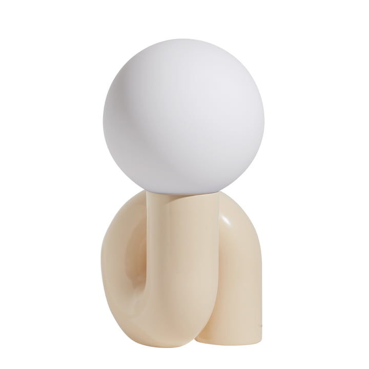 Neotenic Lampe de table LED, H 51 cm, vanille de Petite Friture