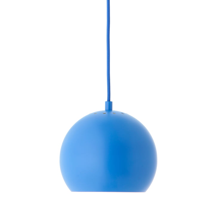 New Ball Lampe suspendue, Ø 18 cm, brighty blue (édition limitée) de Frandsen