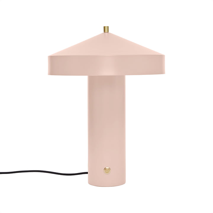 Hatto Lampe de table de OYOY dans la version rose matte
