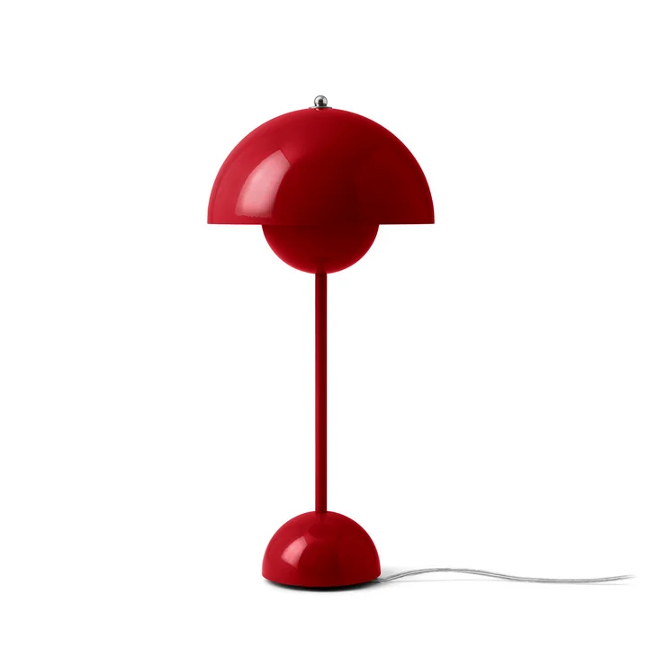 & Tradition - FlowerPot lampe de table VP3, vermillon