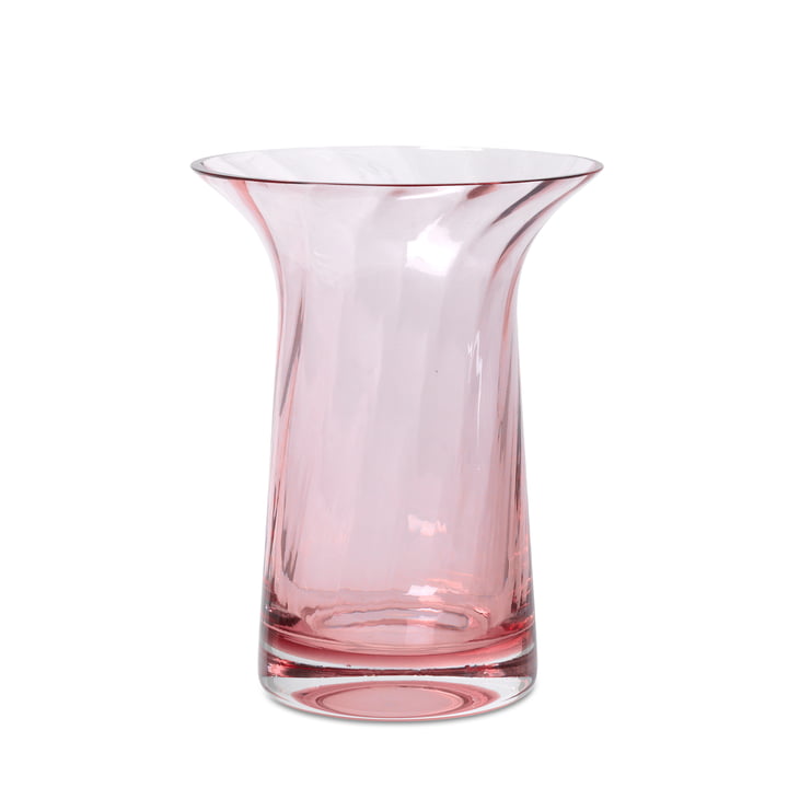 Filigrane Optic Anniversary Vase de Rosendahl dans la couleur blush