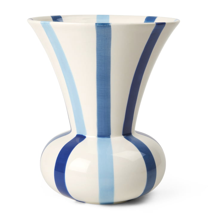 Signature Vase de Kähler dans la couleur bleue
