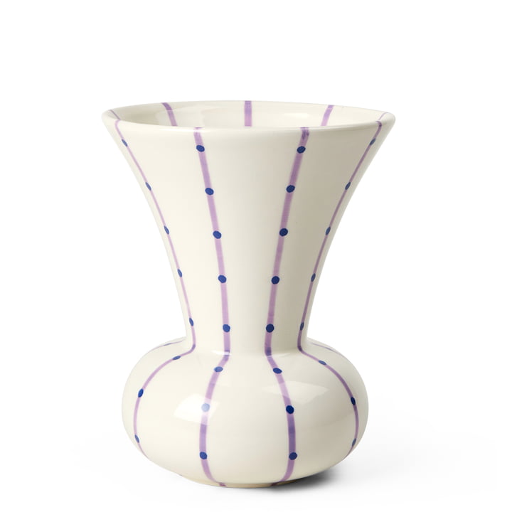 Signature Vase de Kähler dans la couleur lilas