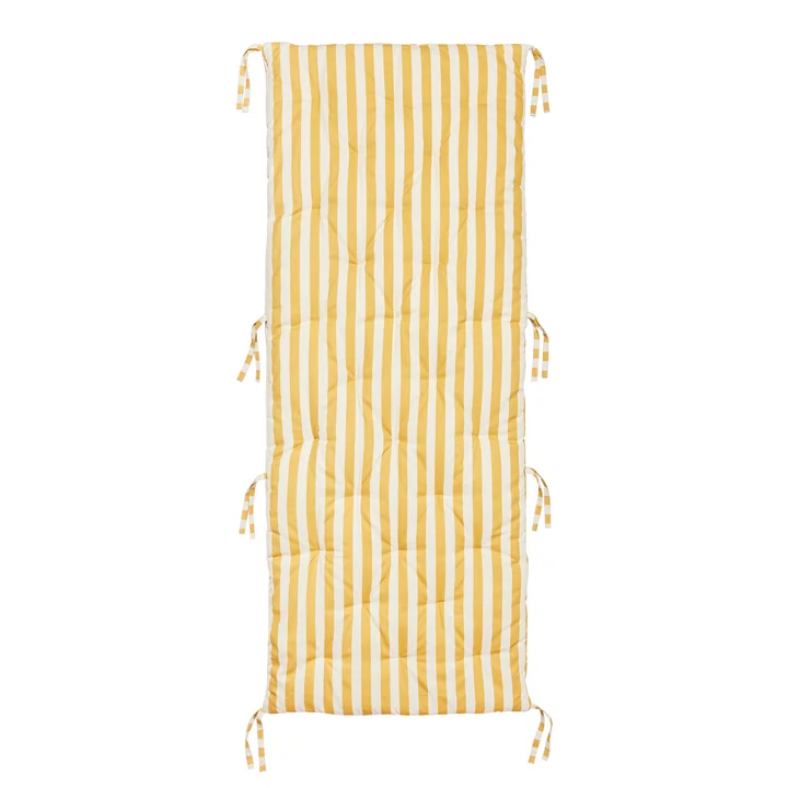 Tapis de plage de Broste Copenhagen dans la couleur harvest gold