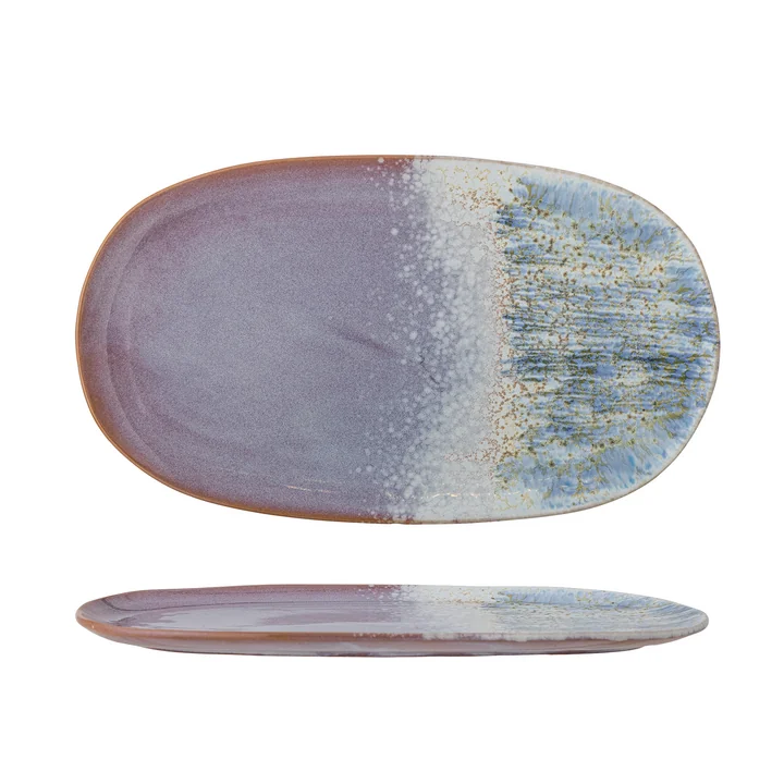 Bloomingville - Cloe Plateau de service, bleu