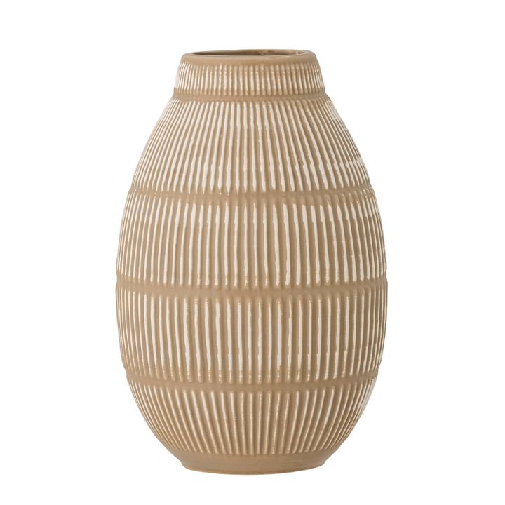 Bloomingville - Aiva Vase Ø 16 x H 24 cm, naturel