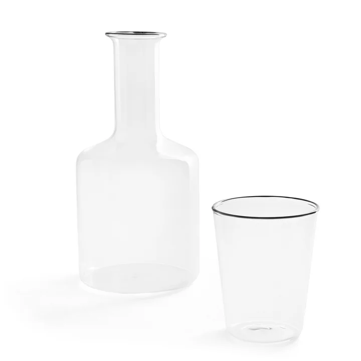 Rim Carafe et verres de HAY