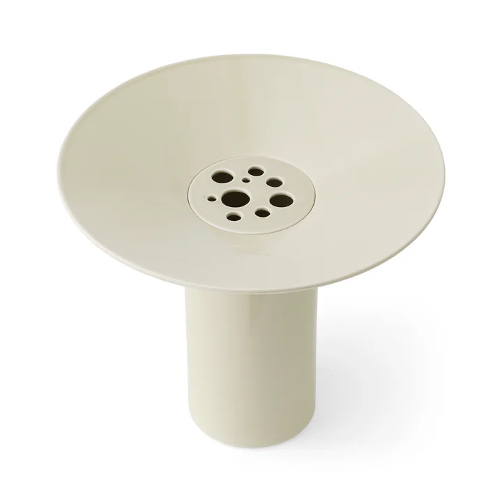 Hana Vase, gris cendré, H 26 cm de Audo