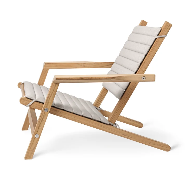 AH603 Chaise longue, teck non traité de Carl Hansen