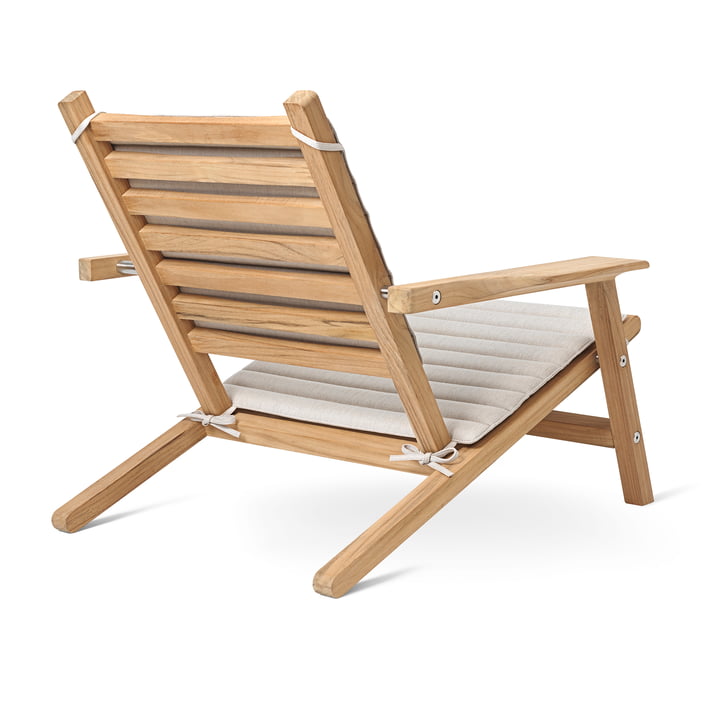 AH603 Chaise longue, teck non traité de Carl Hansen